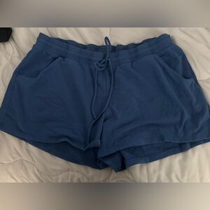 Blue shorts
